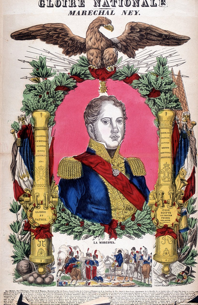 Marsalkka Michel Neyn (1769 - 1815) muotokuva. tekijältä French School