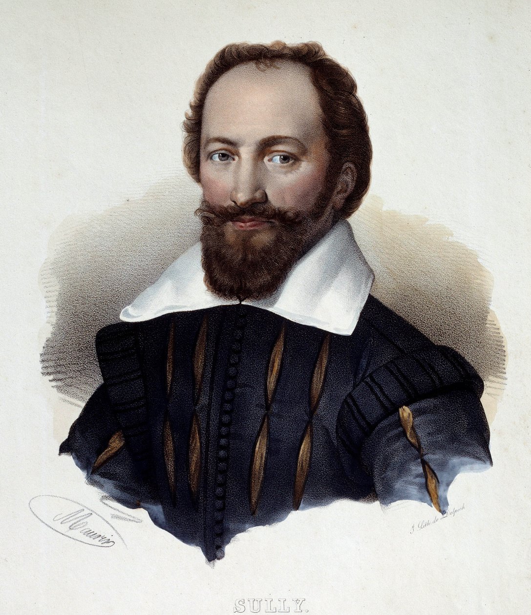 Maximilian de Bethunen muotokuva tekijältä French School