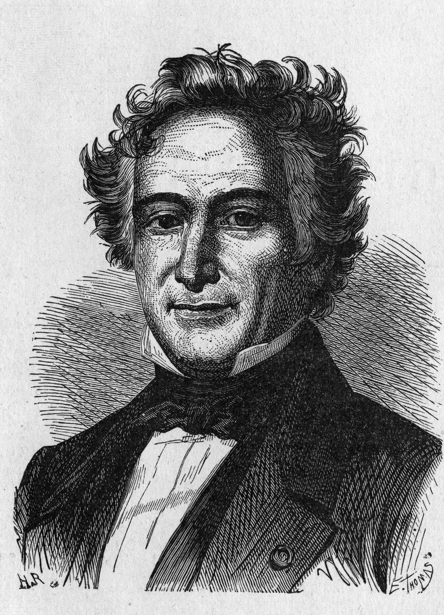 Muotokuva Michel Eugene (Michel-Eugene) Chevreul (1786-1889), ranskalainen kemisti - Album de la Science; maineikkaat tiedemiehet; Suuria löytöjä””” 1896. tekijältä French School