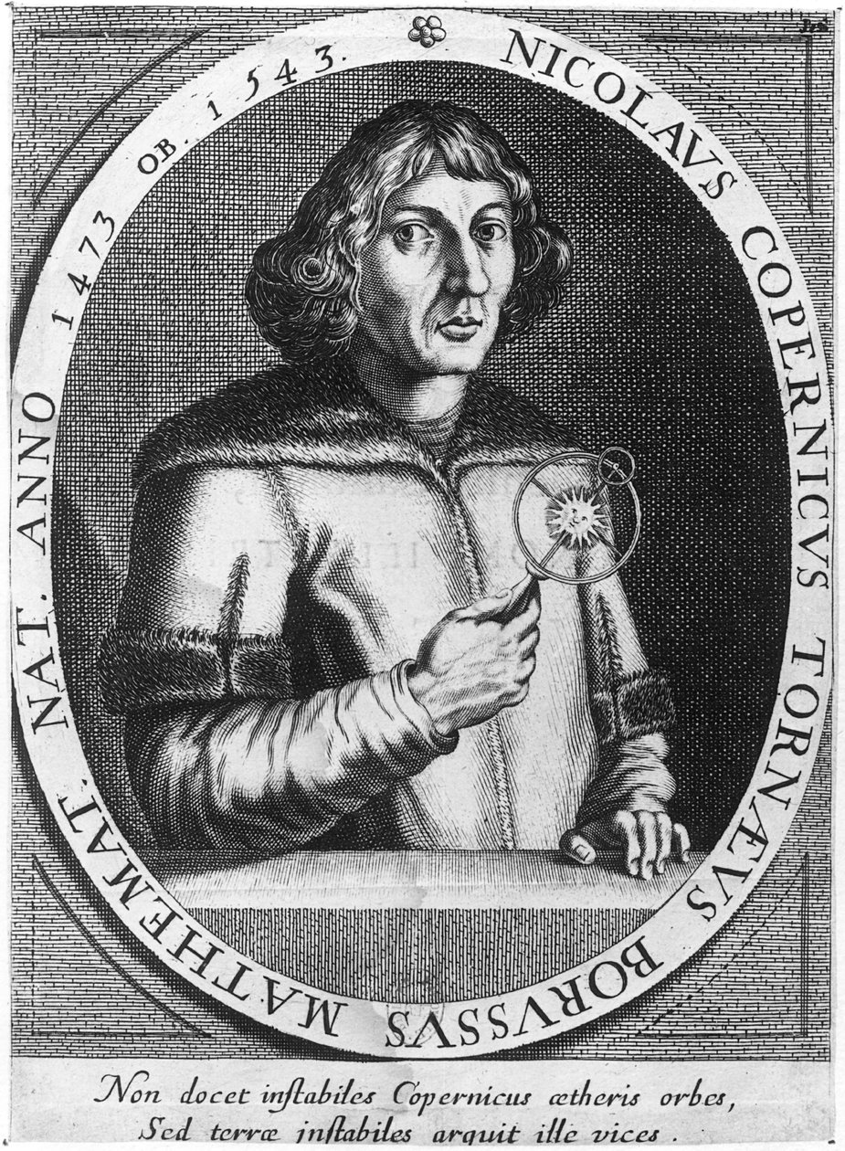 Nikolai Kopernikuksen (1473-1543) muotokuva tekijältä French School