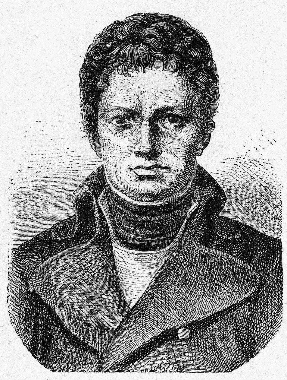 Nicolas René Dufrichen, paroni Desgenettesin (1762 - 1837), ranskalaisen sotilaslääkärin muotokuva - julkaisussa "Album de la Science; maineikkaat tiedemiehet; Suuria löytöjä””” 1896. tekijältä French School