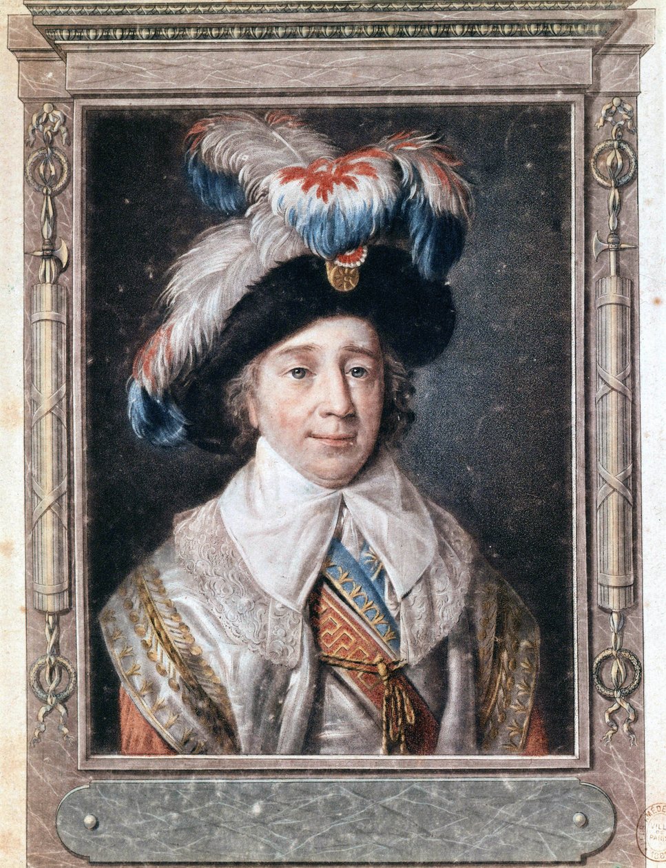 Muotokuva Paul Barrasista (1755 - 1829). tekijältä French School