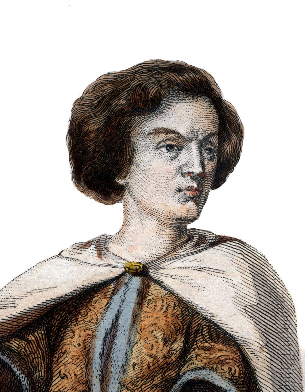 Muotokuva Peter Abelardista (Pierre Abailard) (Pierre Abeilard) (1079-1142), ranskalaisesta skolastisesta filosofista, teologista ja logiikasta. tekijältä French School