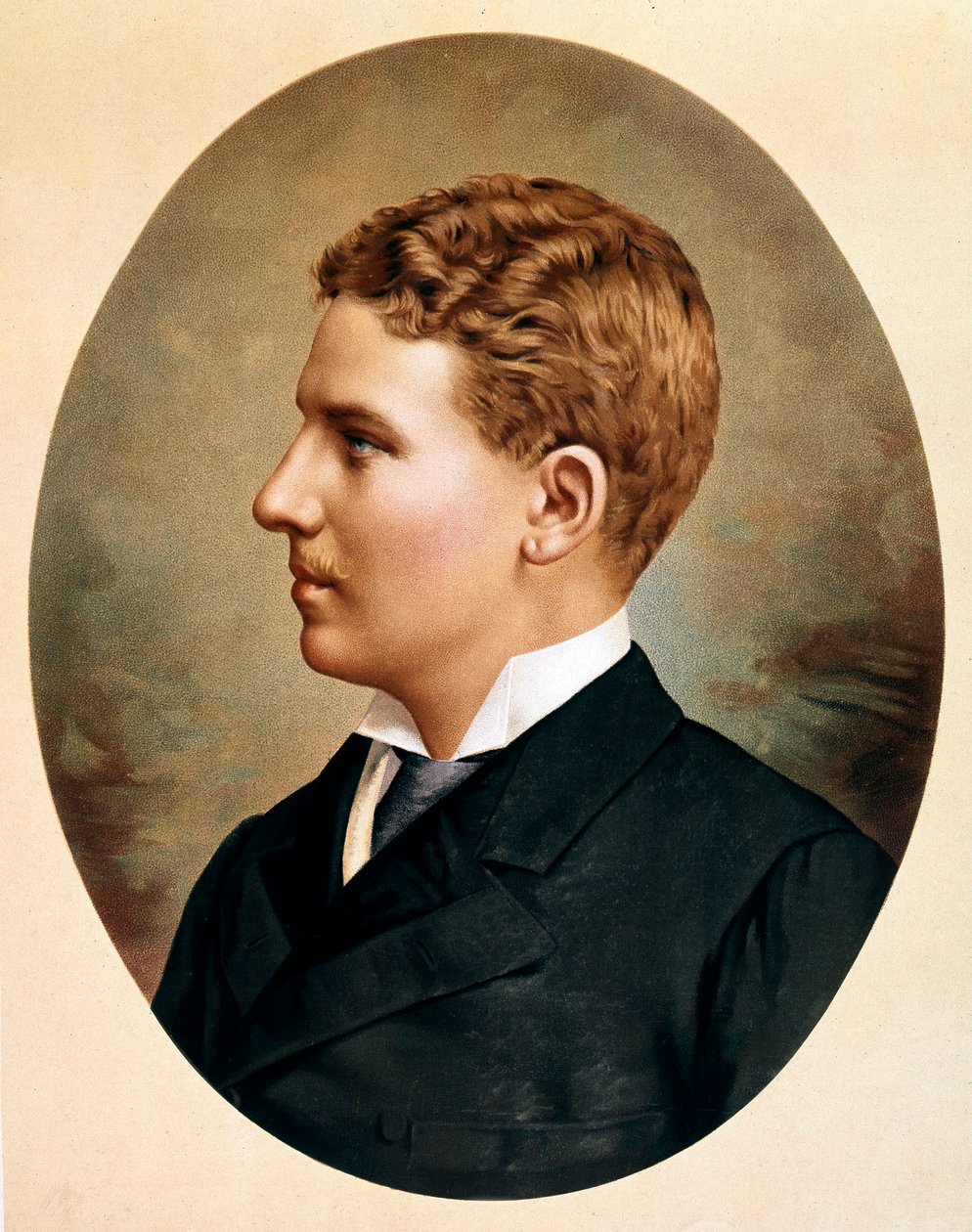 Muotokuva Philipistä, Orleansin herttuasta (1838 - 1894) tekijältä French School