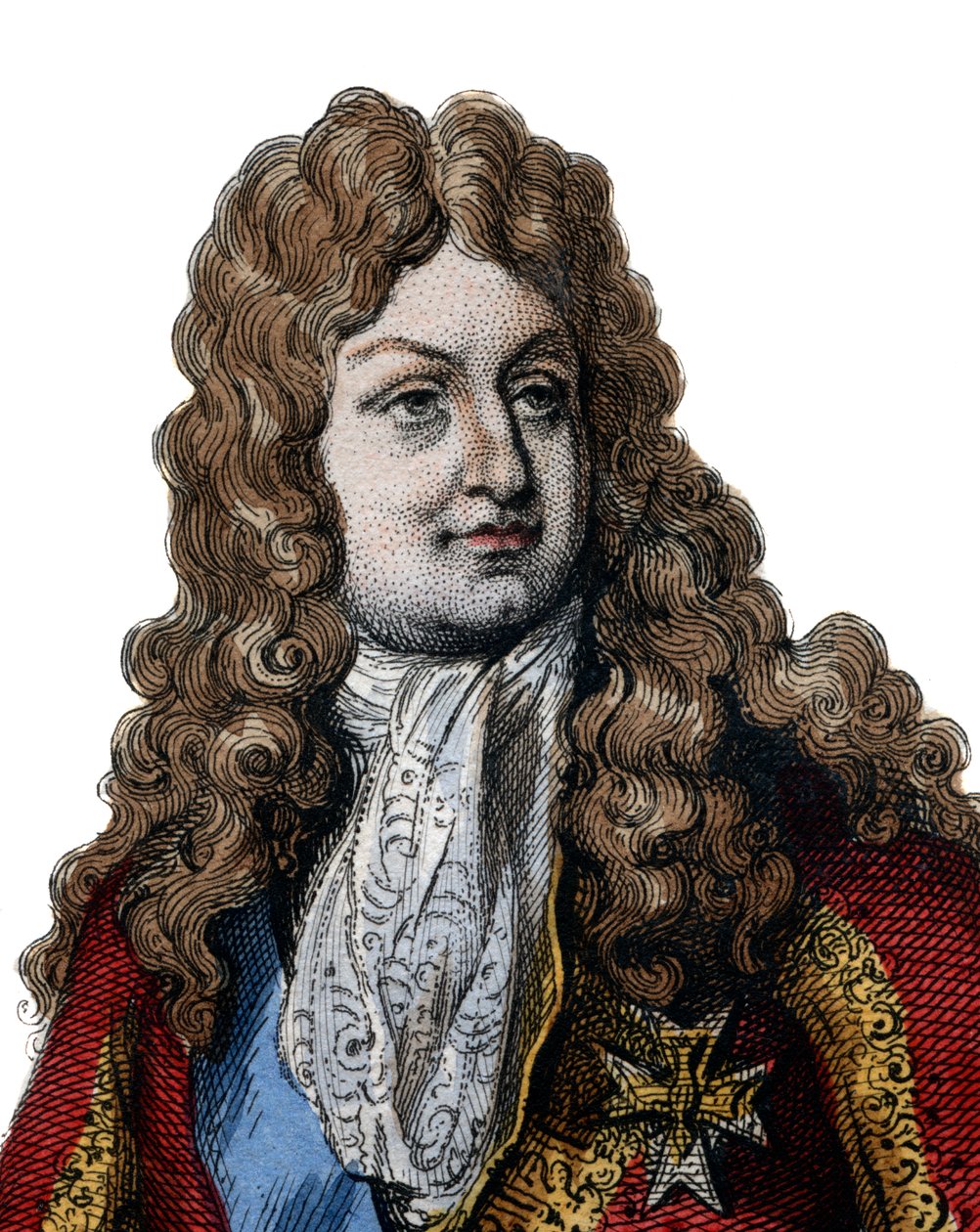 Muotokuva Philippe II:sta, Orleansin herttuasta (1674-1723). tekijältä French School