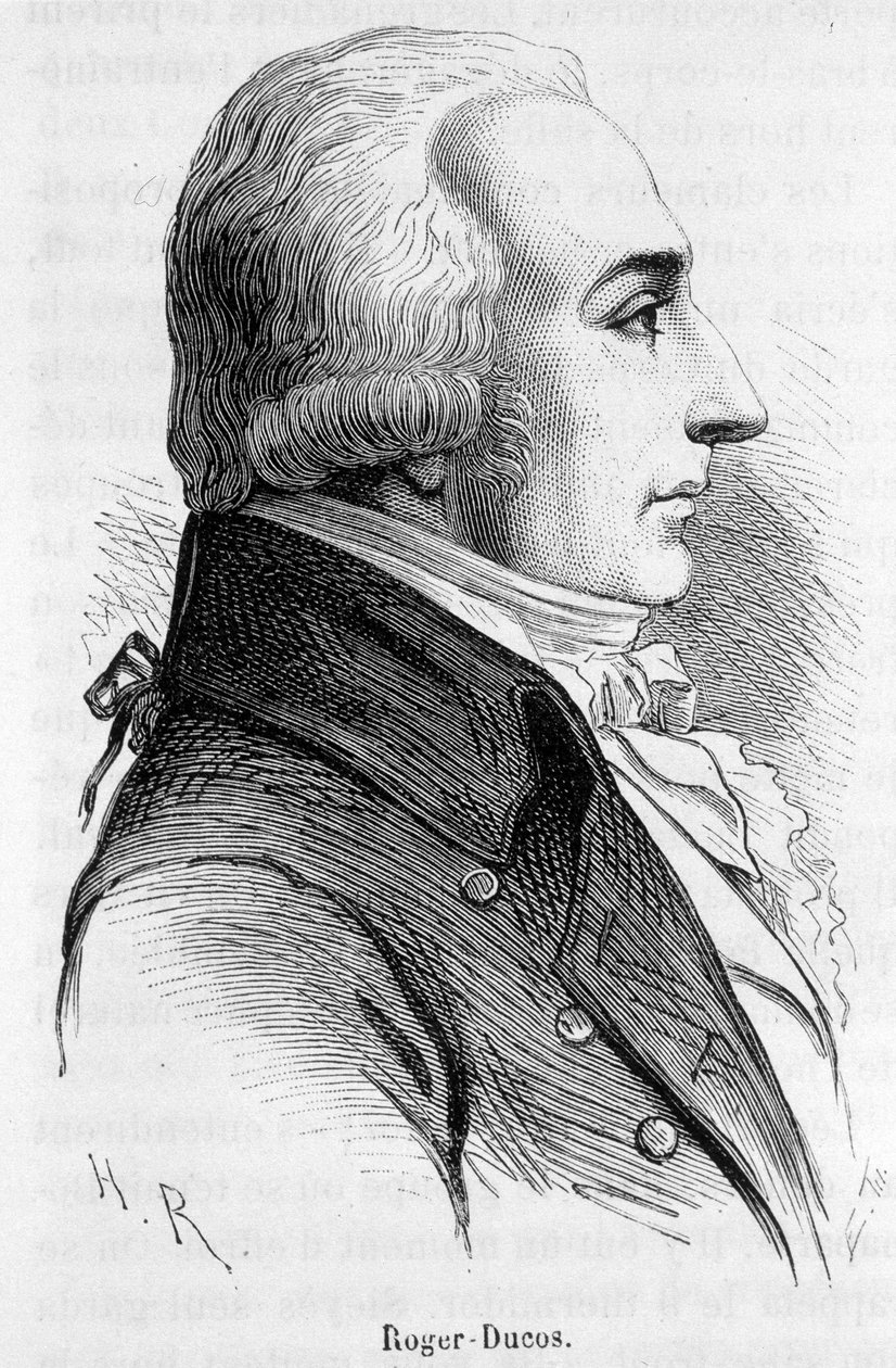Pierre-Roger Ducosin muotokuva, ranskalainen poliitikko (1747-1816) tekijältä French School