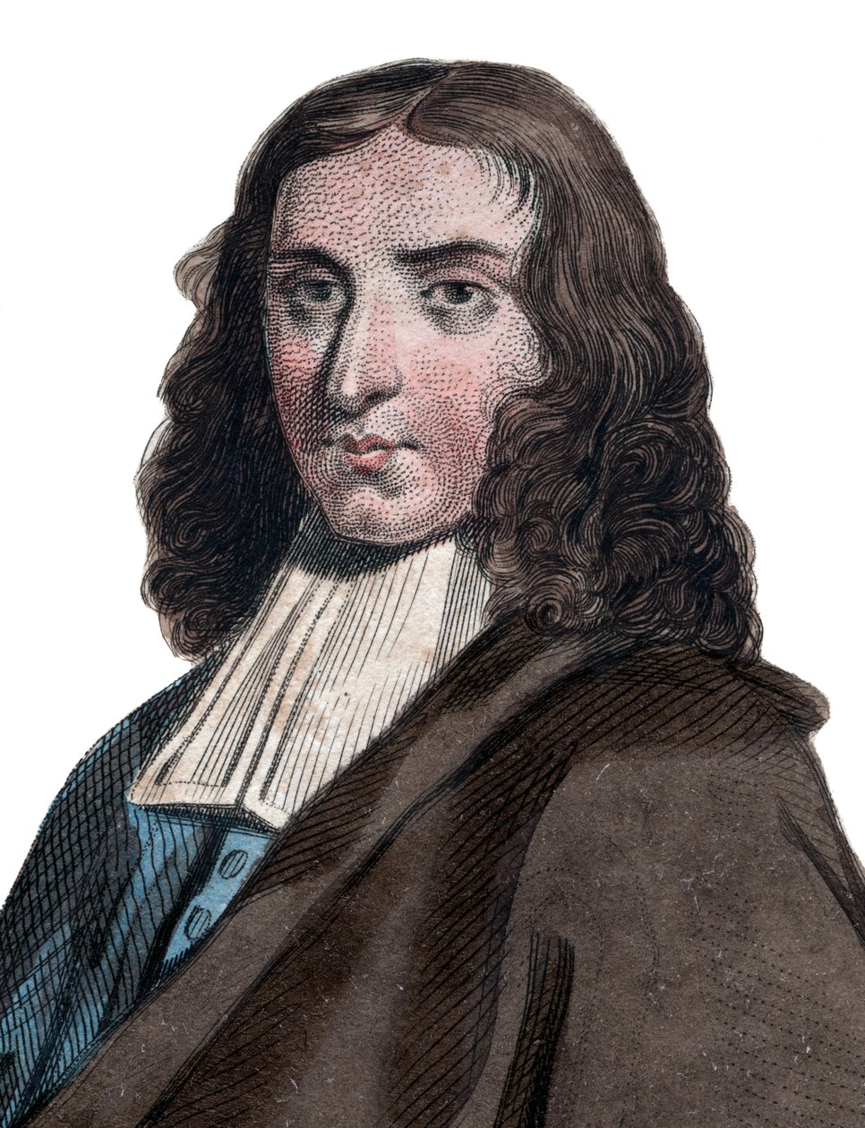 Pierre Baylen (1647-1706), ranskalaisen filosofin ja kirjailijan muotokuva. tekijältä French School