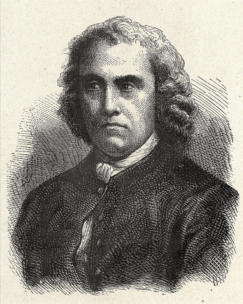 Pierre Charles Le Monnierin, ranskalaisen tähtitieteilijän (1715 - 1799) muotokuva - Album de la Science -julkaisussa; maineikkaat tiedemiehet; Suuria löytöjä””” 1896. tekijältä French School