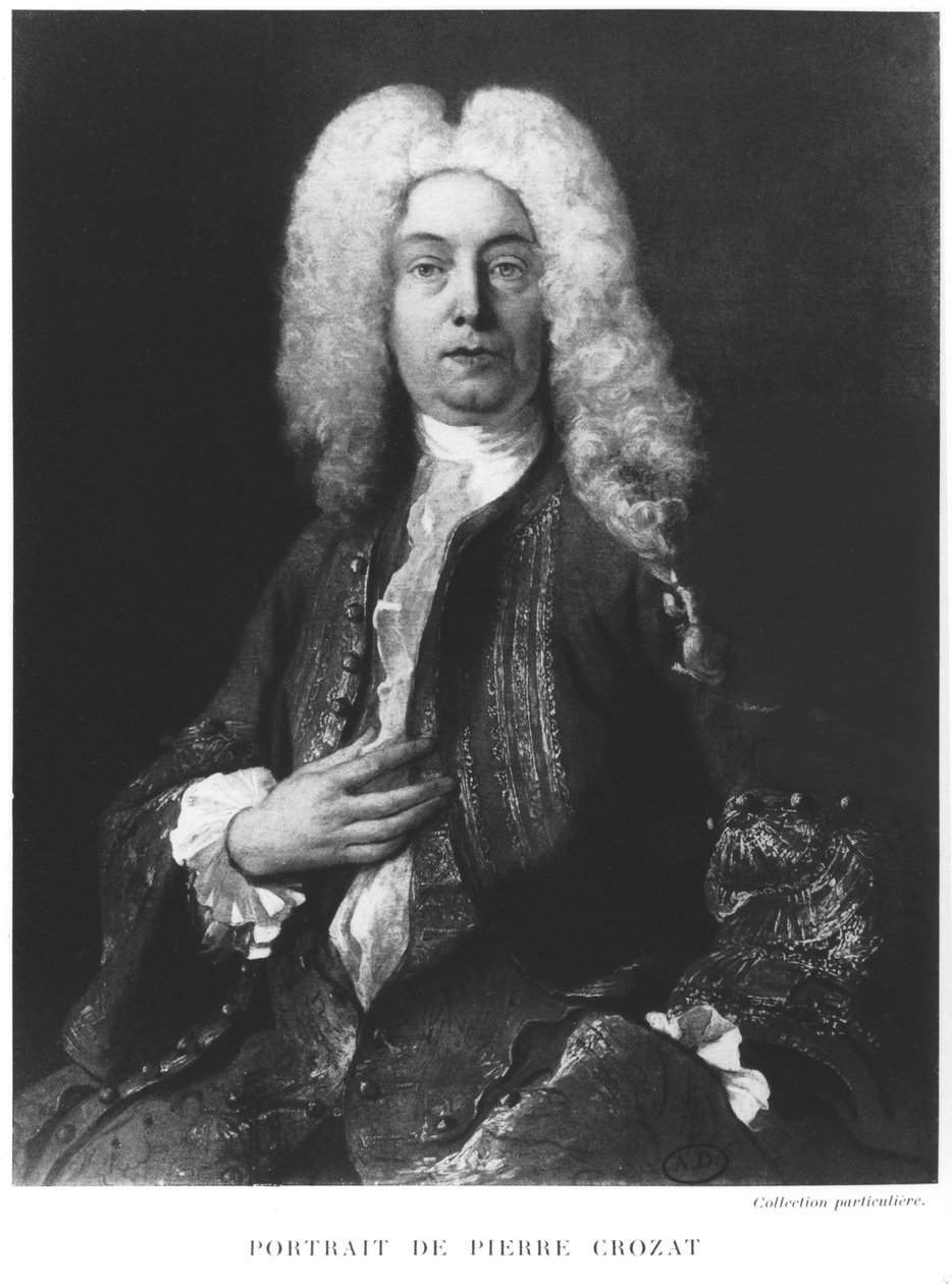 Pierre Crozatin muotokuva (16615-1740) tekijältä French School