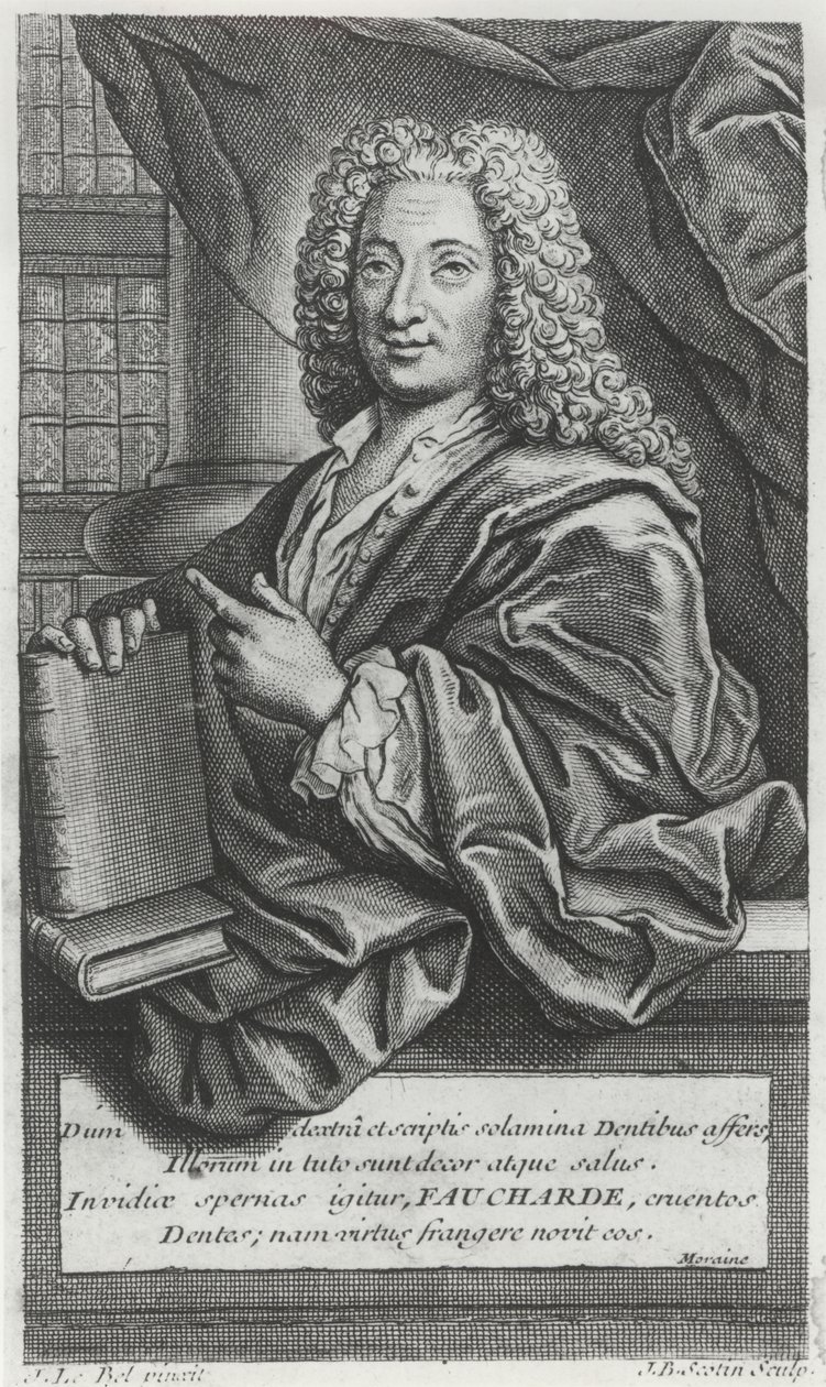 Pierre Fauchardin muotokuva (1678-1763) tekijältä French School