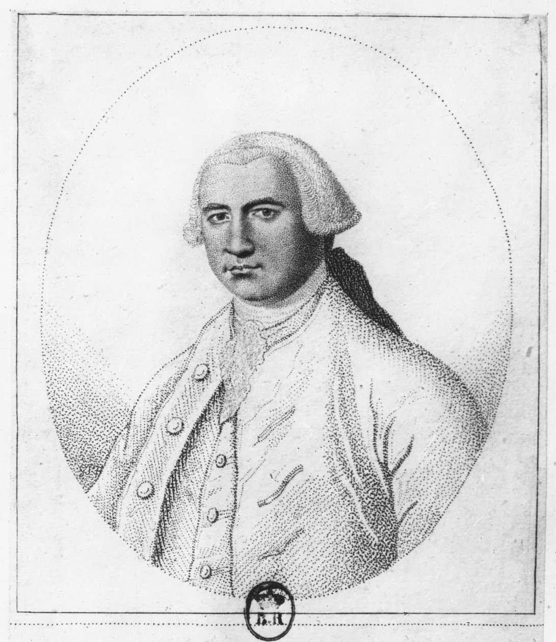Plasseyn paronin Robert Lord Cliven muotokuva tekijältä French School