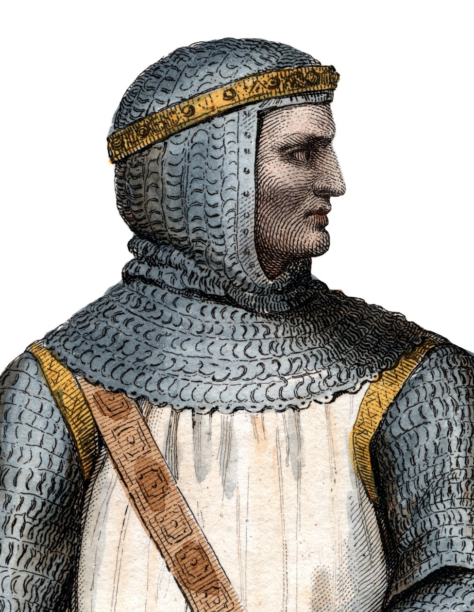 Muotokuva Rollosta (Robert I) (860-c.927-933), viikinkijohtajasta ja Normandian herttuasta. tekijältä French School