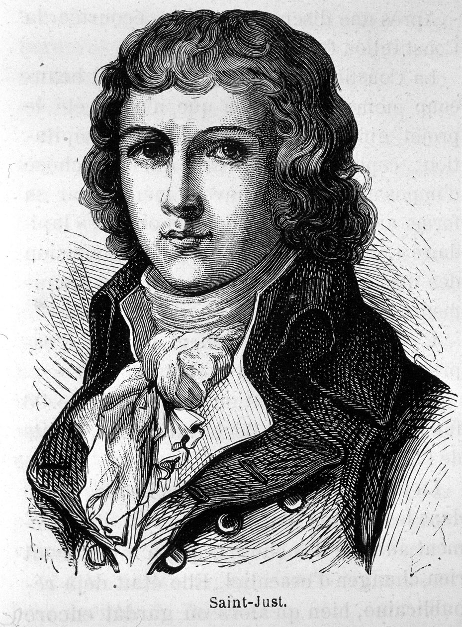 Muotokuva Saint -Justista (1767 - 1794) - Henri Martinin elokuvassa "L