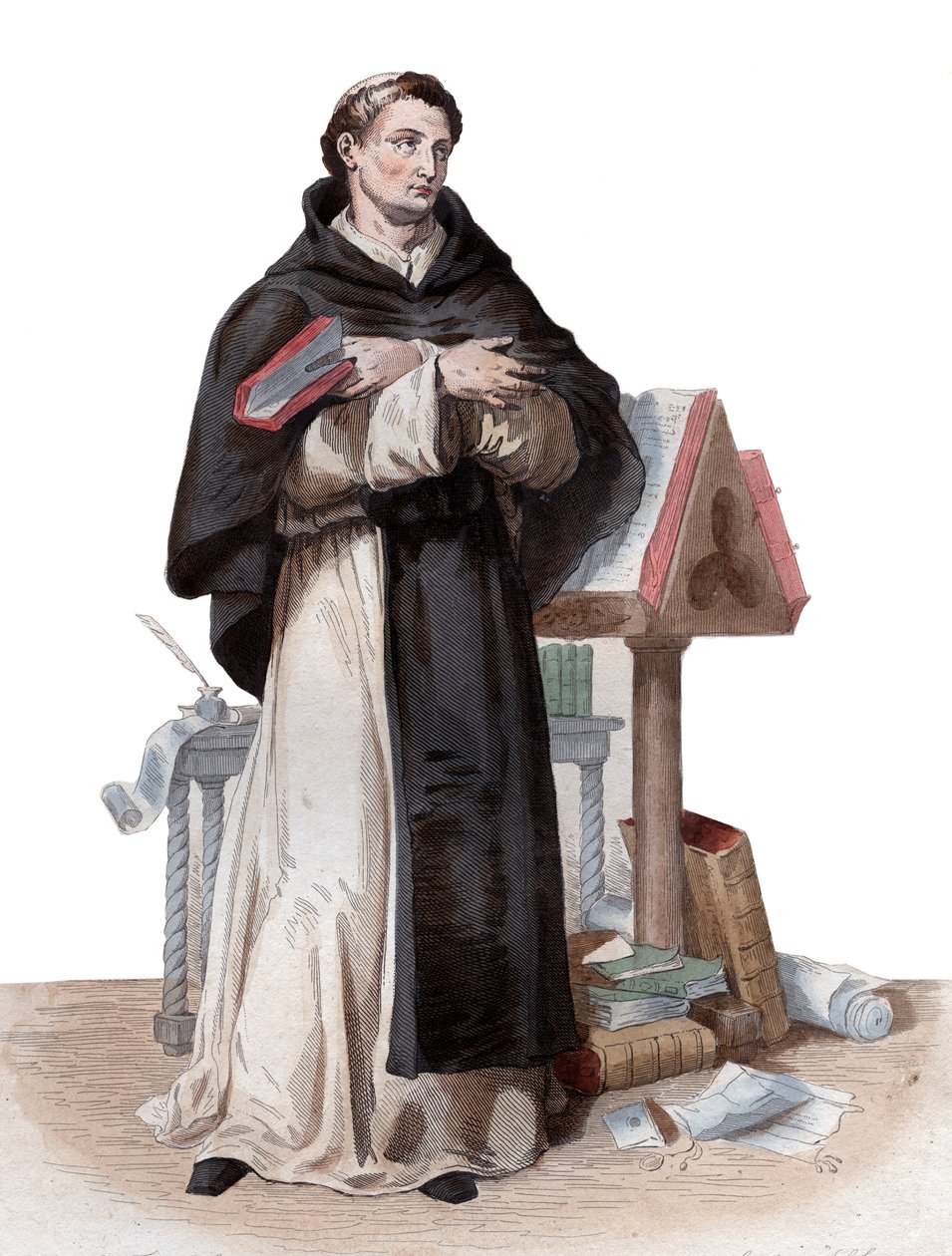 Muotokuva Saint Bernard de Clairvaux