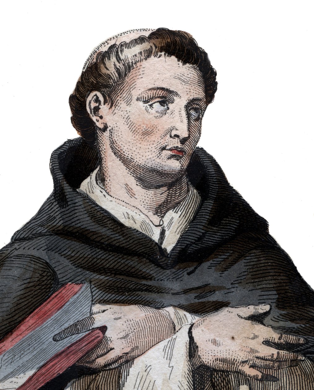 Muotokuva Saint Bernard Clairvaux