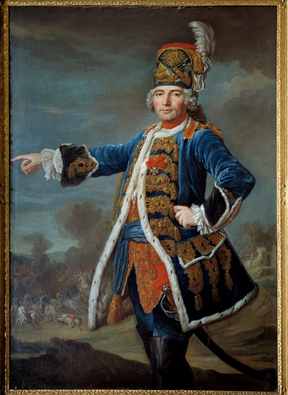 Muotokuva Simon Claude de Grassin de Glatignysta (? -1776) Ranskalaisen koulukunnan maalaus. 1744 Pariisi, Musee de l