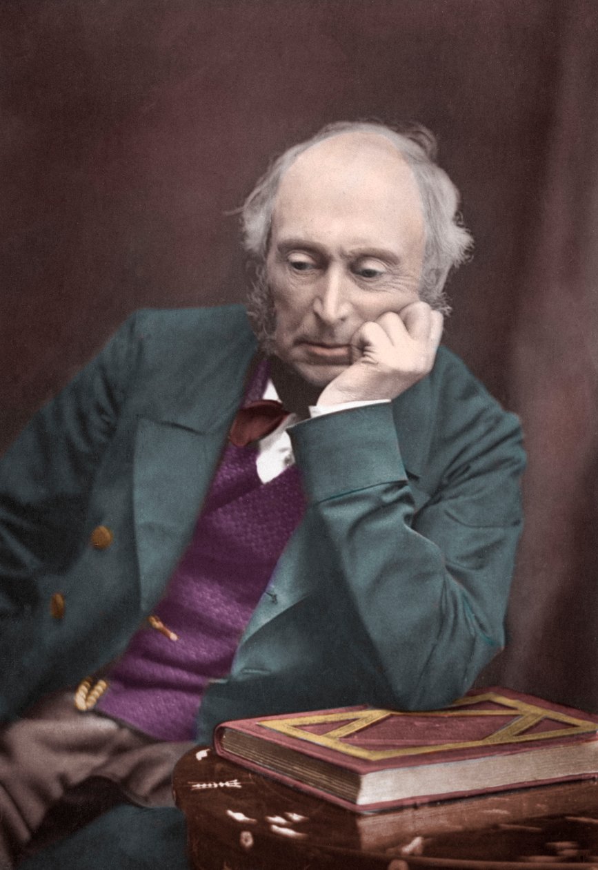 Muotokuva Sir William George Armstrongista (1810-1900), brittiläisestä keksijästä ja teollisuusmiehestä tekijältä French School