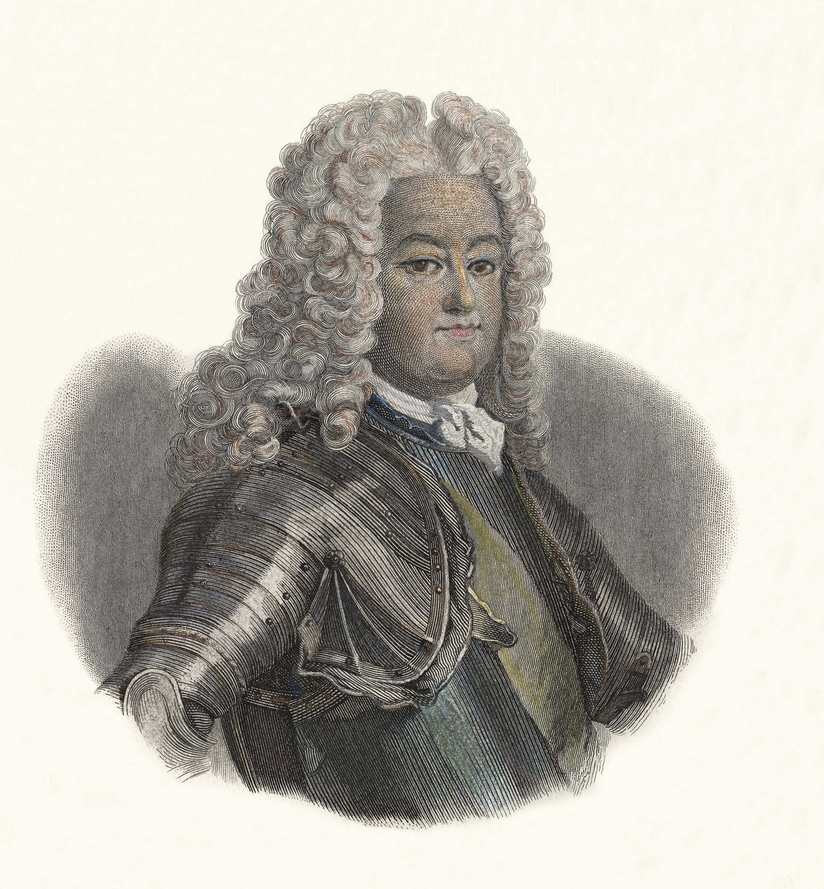 Stanislaus I Leczinskyn tai Leszczynskin muotokuva tekijältä French School