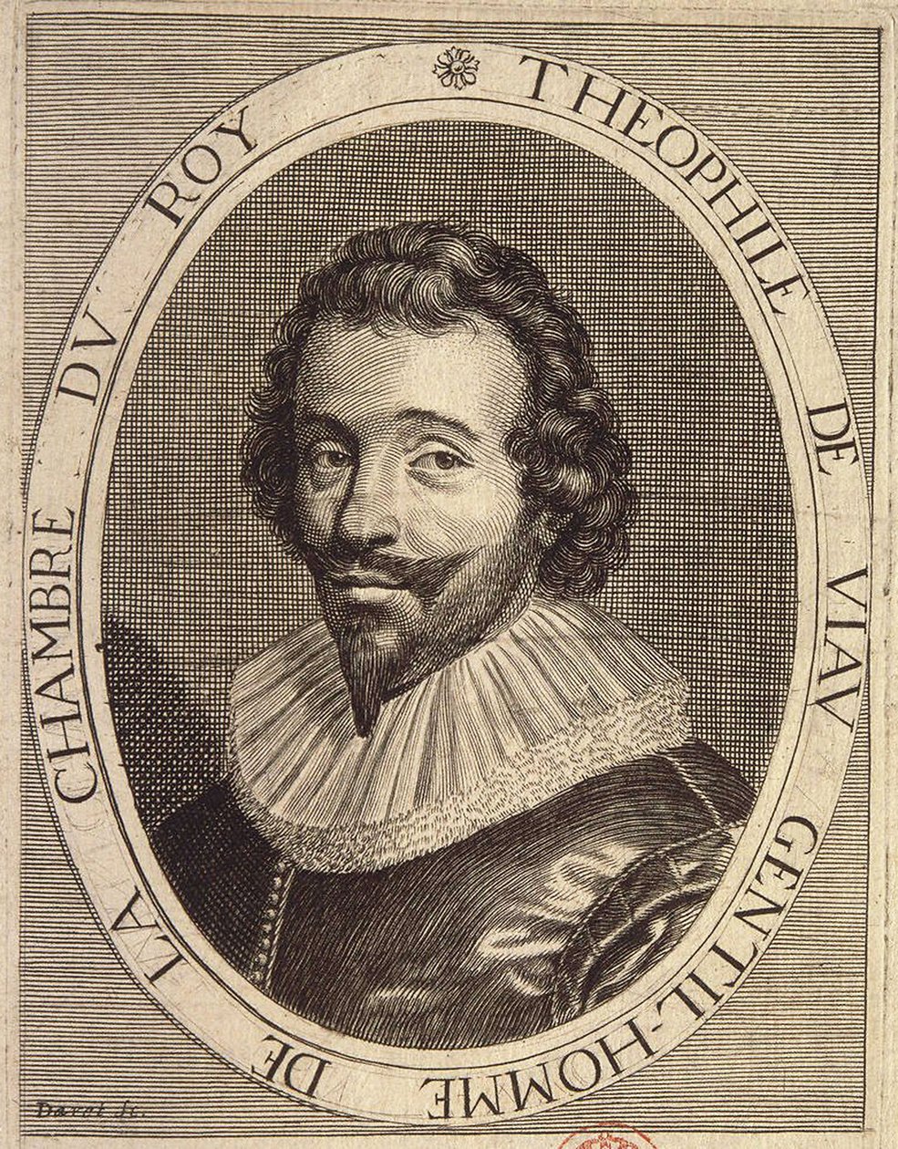 Théophile de Viaun muotokuva tekijältä French School
