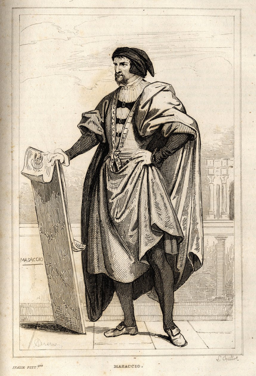 Giovanni Cassain, Masaccio, Tommason muotokuva tekijältä French School