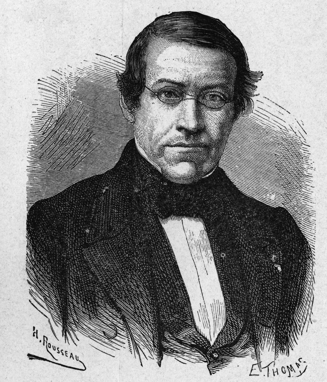 Wheatstonen muotokuva (1802 - 1875), lennätyksen alan keksijä - "" Tiedealbumissa; maineikkaat tiedemiehet; Suuria löytöjä””” 1896. tekijältä French School