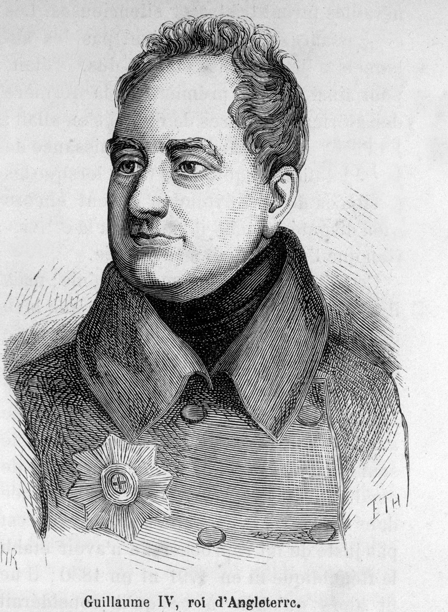 Englannin kuninkaan (1765-1837) William IV:n muotokuva. tekijältä French School