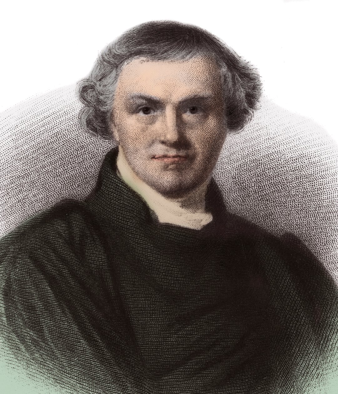 Muotokuva William Whewellistä (1794-1866), brittiläisestä filosofista ja historioitsijasta. tekijältä French School