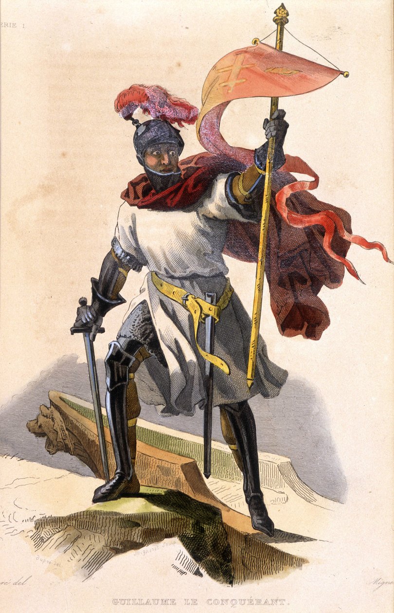 William Valloittajan muotokuva - elokuvassa "Le Plutarque francais", toim. Mennechet tekijältä French School