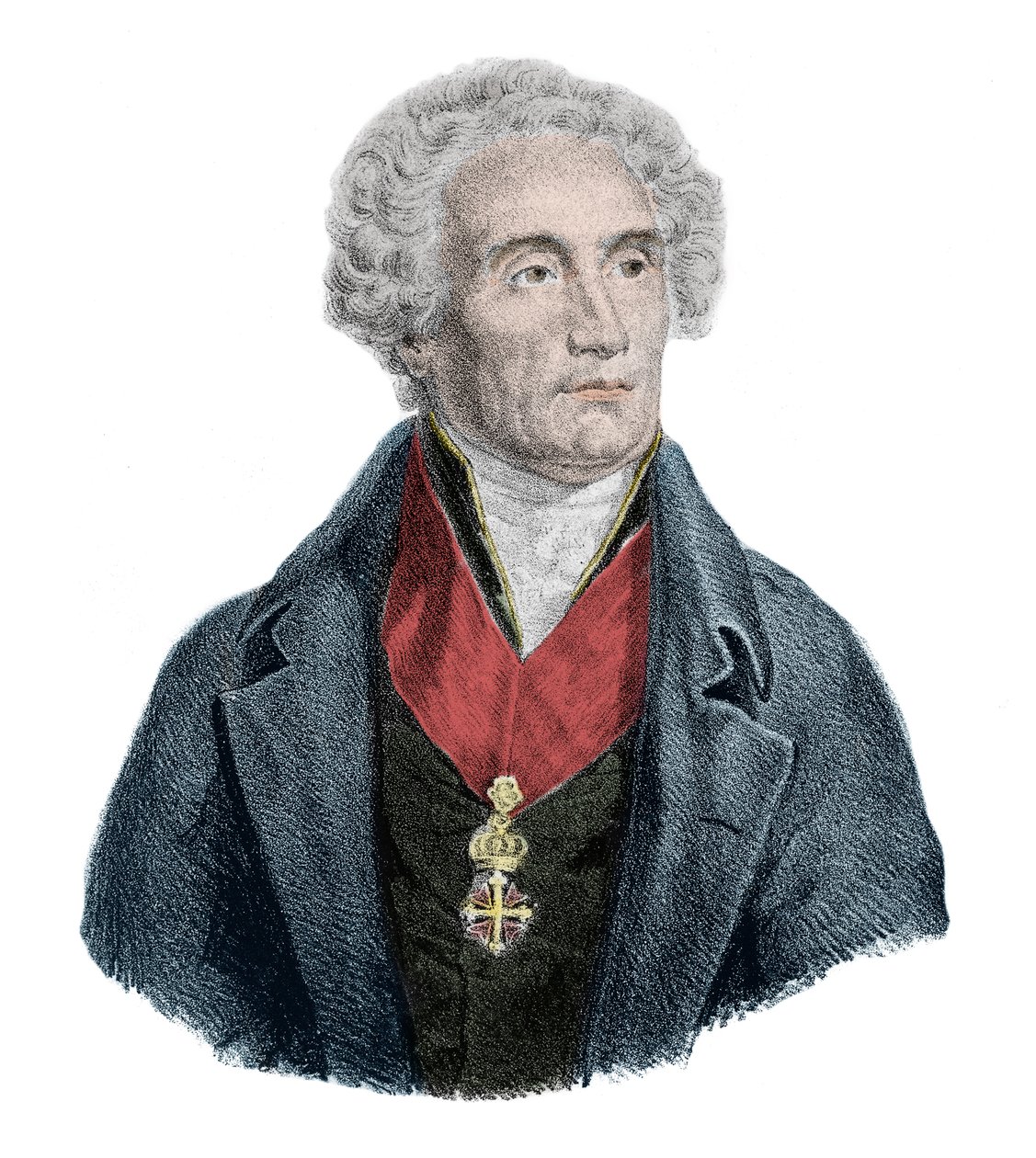 Xavier de Maistren muotokuva tekijältä French School