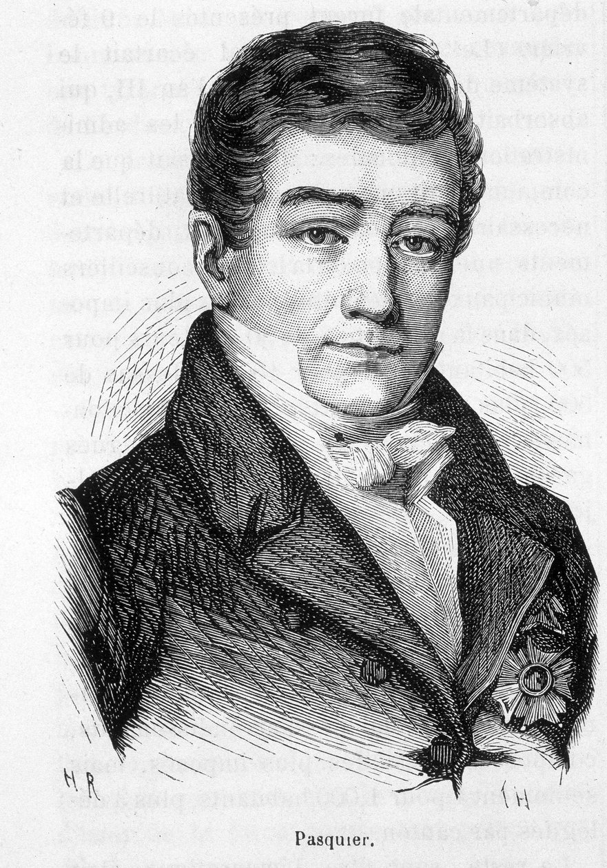 Ranskalaisen poliitikon muotokuva (1767-1862). - Henri Martinin teoksessa "L