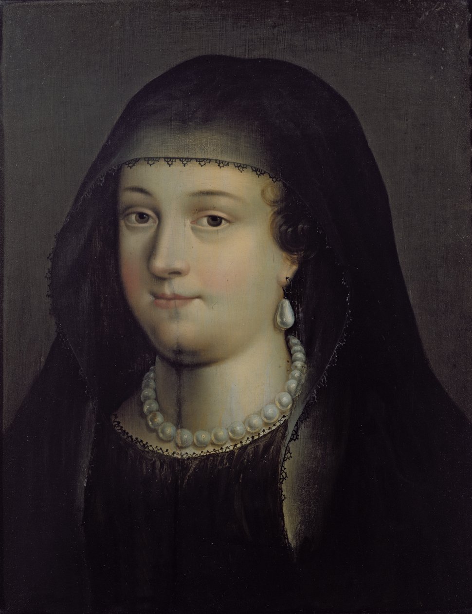 Muotokuva tytöstä, jonka oletetaan olevan Skotlannin kuningatar Maria (1542-87) tekijältä French School