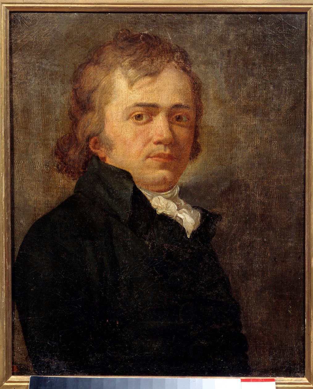 Muotokuva miehestä, joka on kerran tunnistettu Andre Chenieriksi (1762-1794), ranskalaiseksi rojalistiseksi runoilijaksi. Anonyymi ranskalainen maalaus tekijältä French School