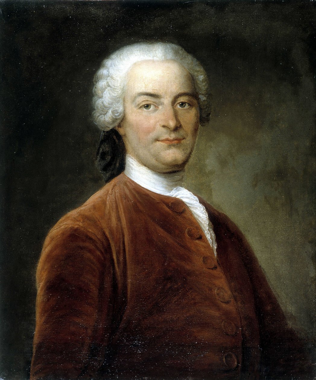 Ranskalaisen kirjailijan ja moralisti Charles Pinot Duclosin (1704-1772), Dinanin pormestarin muotokuva. Dinanin museossa säilytetty 1700-luvun maalaus. tekijältä French School