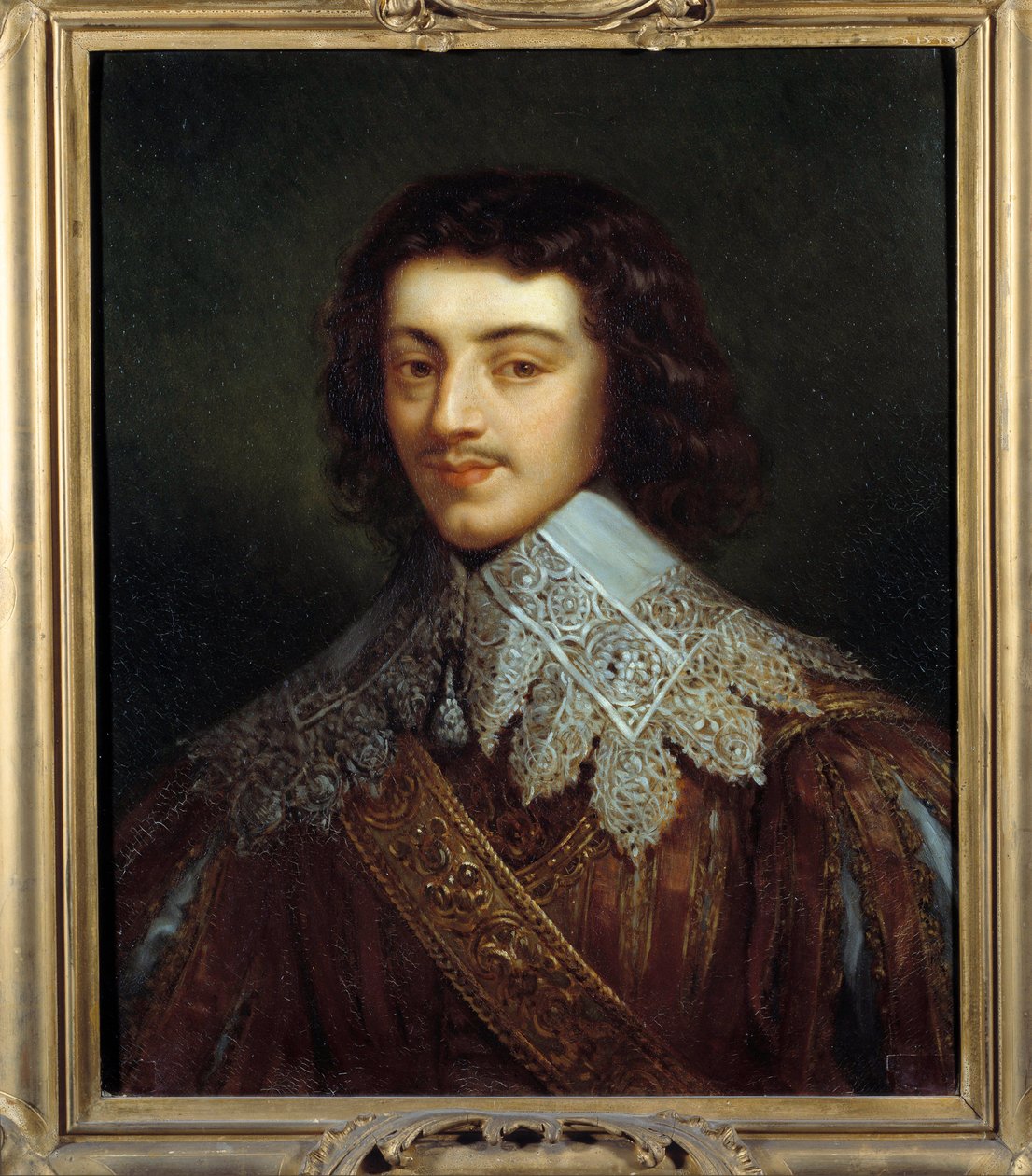 Markiisi de Cinq Marsin muotokuva (Henri Coifier de Ruze tekijältä French School