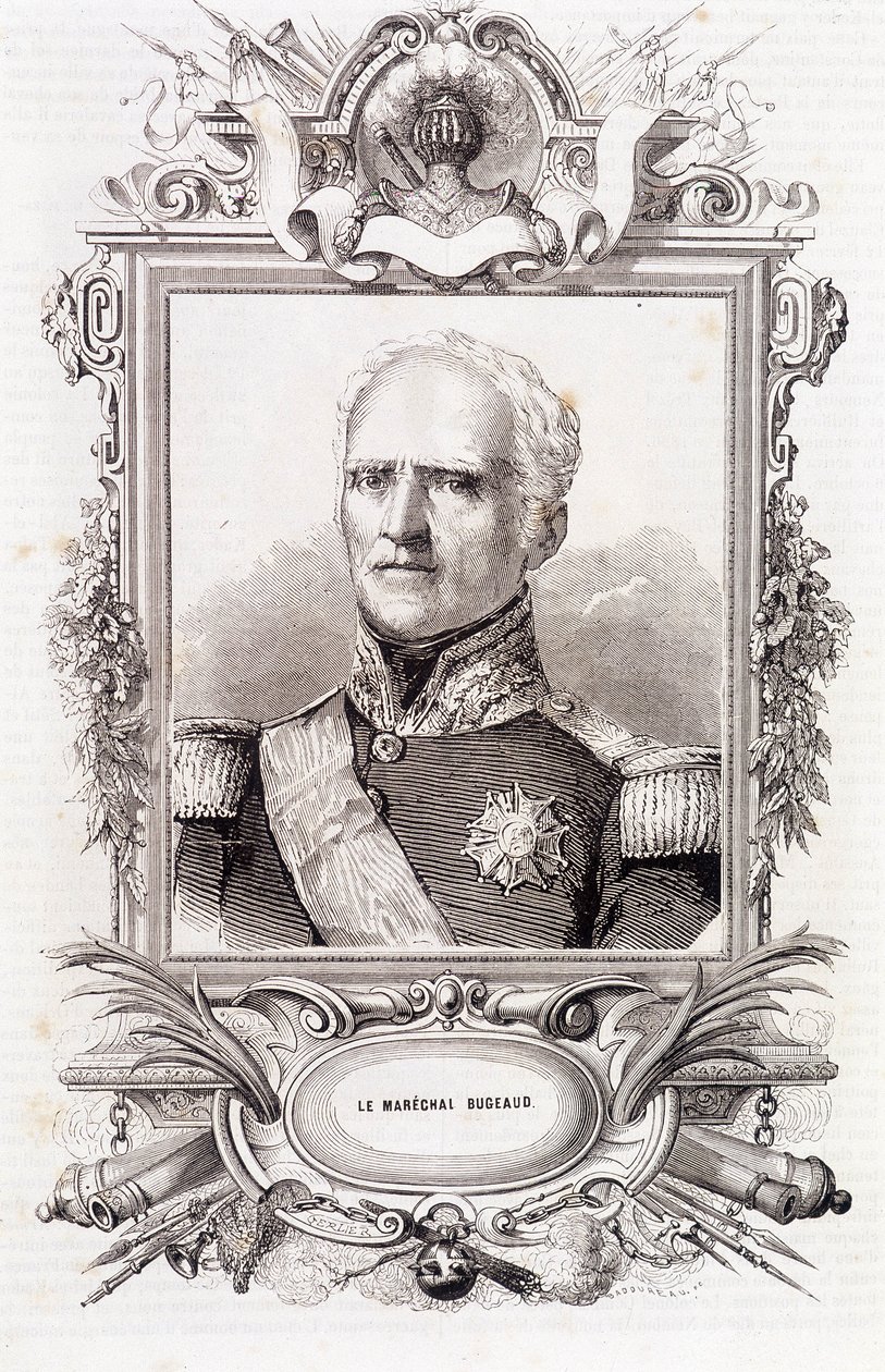 Muotokuva Ranskan marsalkasta Thomas Robert Bugeaud