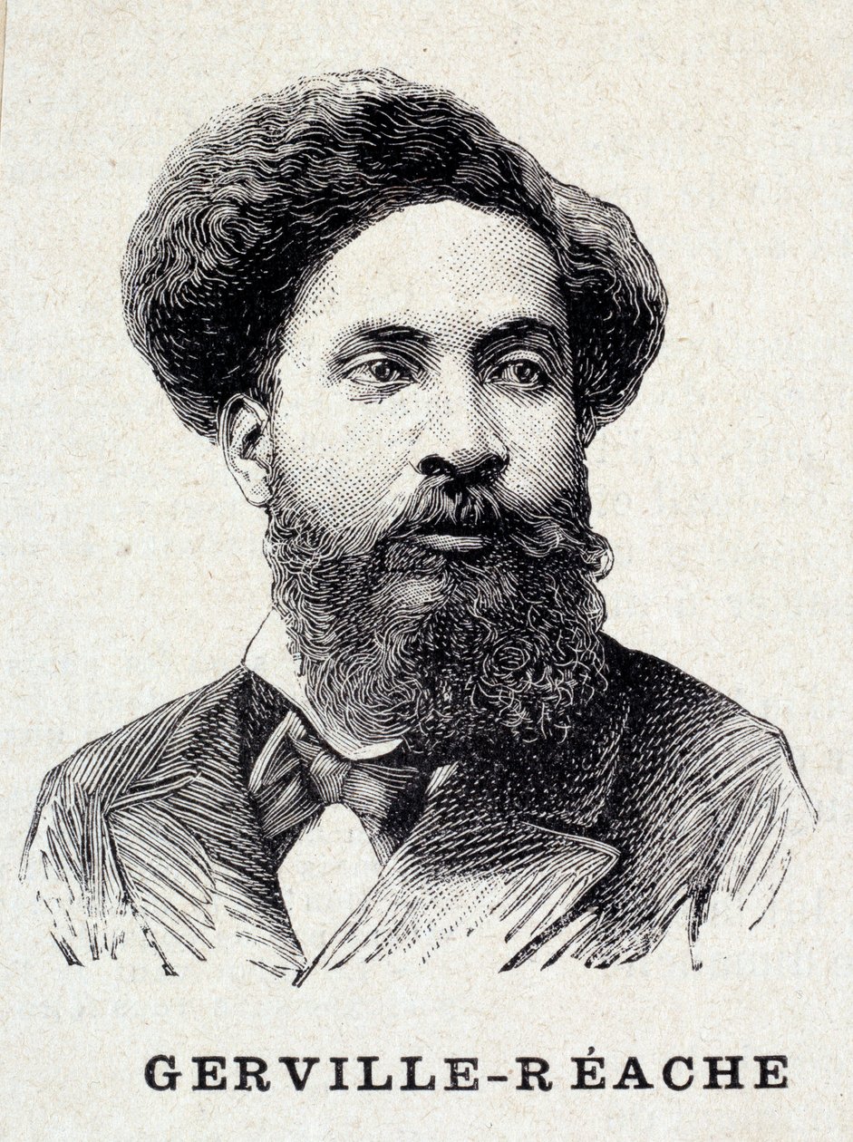 Radikaalirepublikaanien edustajan Gaston Gerville Reachen (1854-1908) muotokuva tekijältä French School