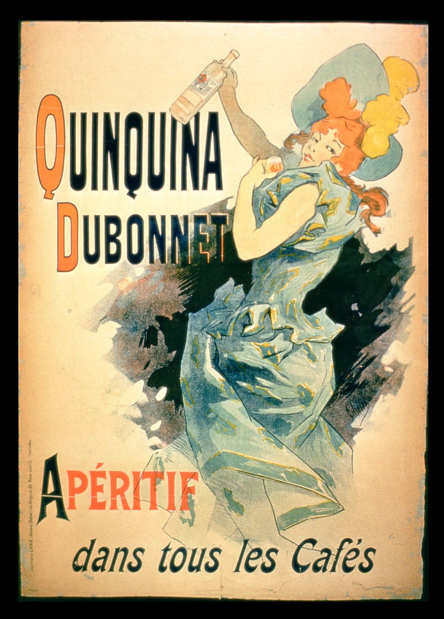Dubonnetin Quinquina-mainosjuliste tekijältä French School
