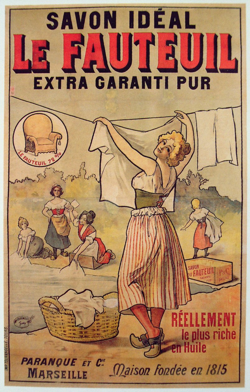 Le Fauteuil -saippuan juliste tekijältä French School
