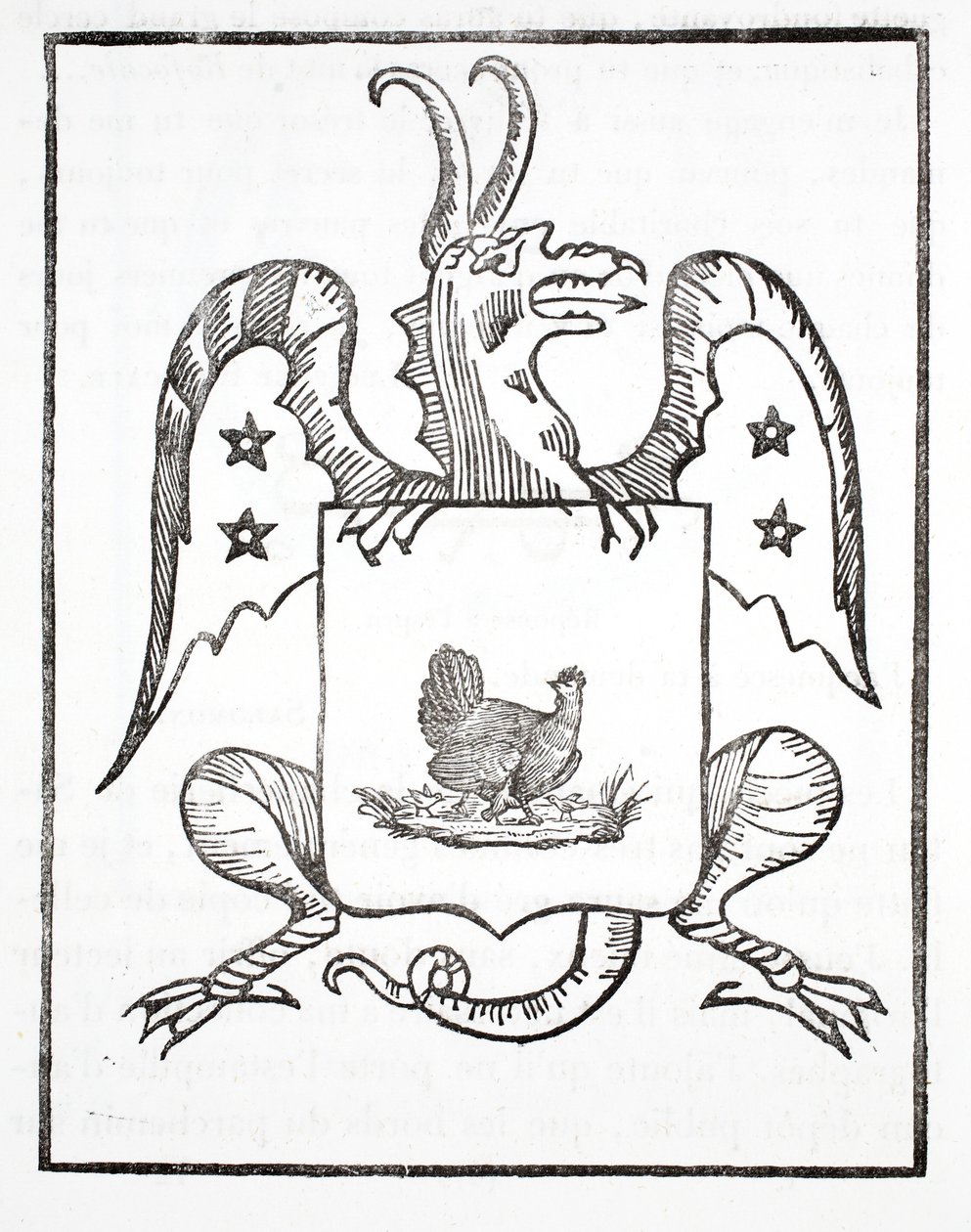 Poule Noire, etuosa, Punainen lohikäärme tekijältä French School