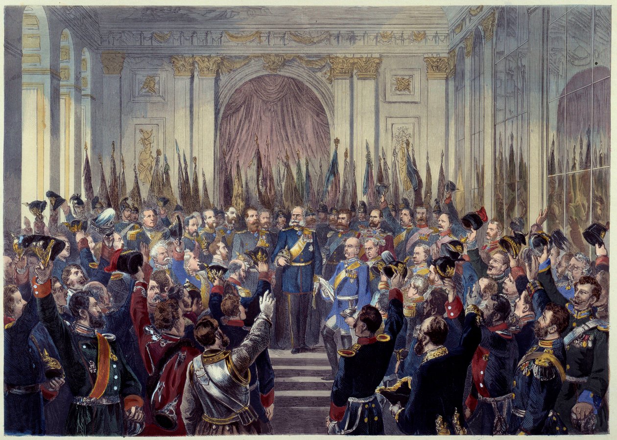 Saksan keisarikunnan julistus 18.1.1871 Versailles