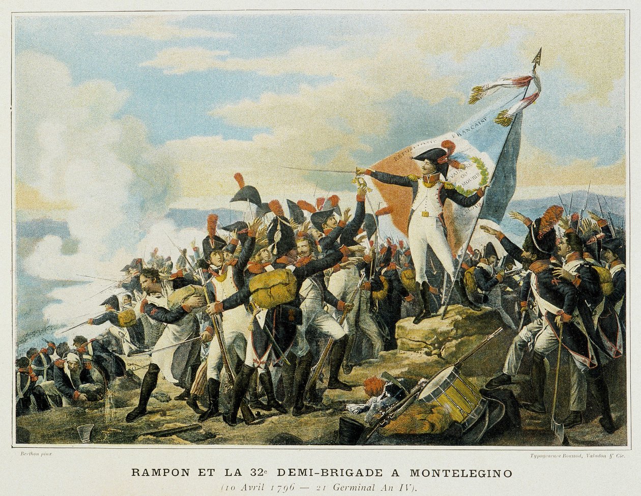 Rampon ja 32. puolisko Moneleginossa, 10. huhtikuuta tekijältä French School