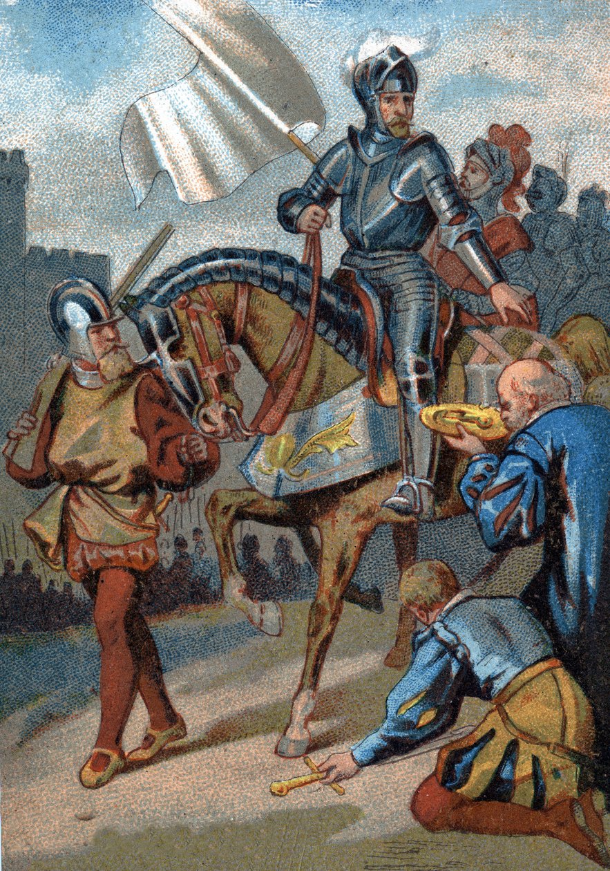 Guisen herttua vuonna 1558 palautti Calais