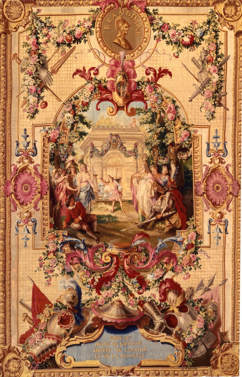 Regence Gobelinsin kuvakudos Don Quijoten tarinalla, 1717-1818 tekijältä French School