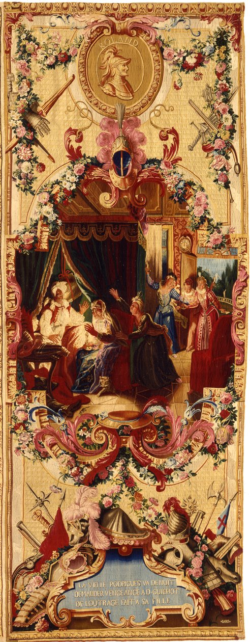 Regence Gobelinsin kuvakudos Don Quijoten tarinalla, 1717-1818 tekijältä French School