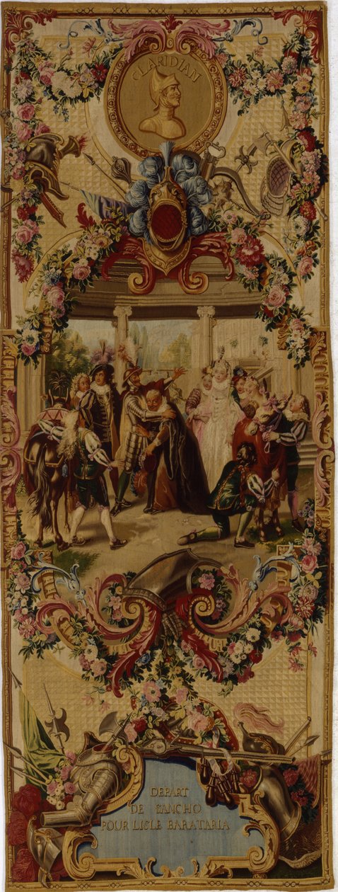 Regence Gobelinsin kuvakudos Don Quijoten tarinalla, 1717-1818 tekijältä French School