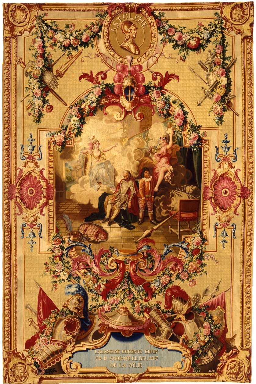 Regence Gobelinsin kuvakudos Don Quijoten tarinalla, 1717-1818 tekijältä French School