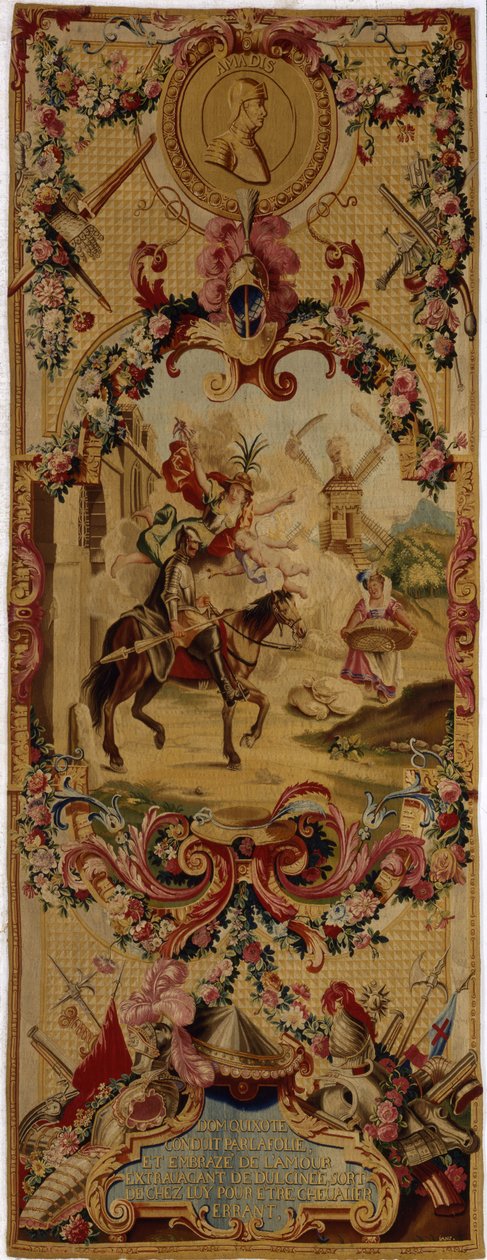 Regence Gobelinsin kuvakudos Don Quijoten tarinalla, 1717-1818 tekijältä French School