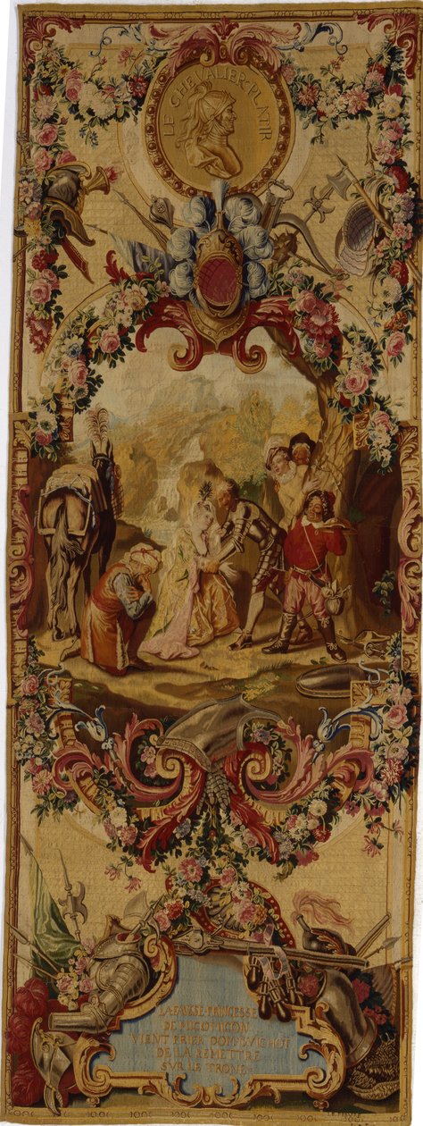 Regence Gobelinsin kuvakudos Don Quijoten tarinalla, 1717-1818 tekijältä French School