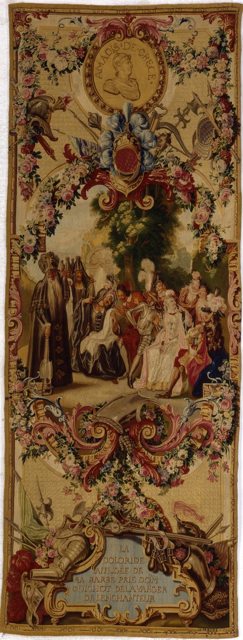 Regence Gobelinsin kuvakudos Don Quijoten tarinalla, 1717-1818 tekijältä French School