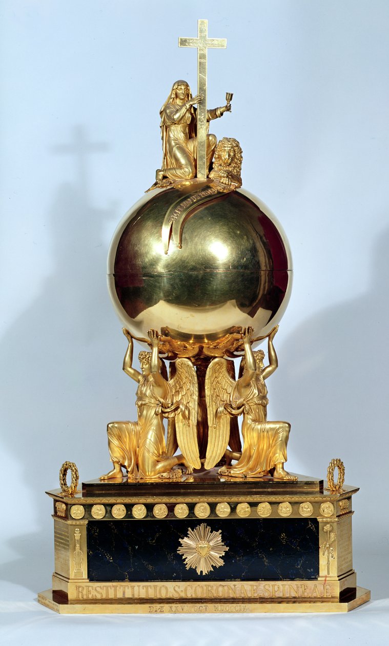 Orjantappurakruunun pyhäinjäännös, 26. lokakuuta 1804 (kulta) tekijältä French School